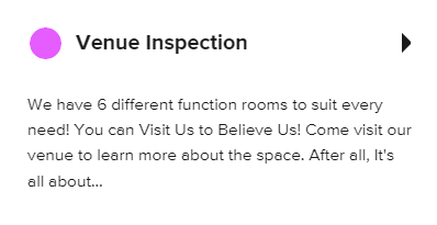 Venue Inspection 2